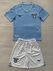 23-24 Lazio Home Kids Soccer Jersey