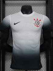 24-25 Corinthians White Special Edition Player Version Soccer Jersey