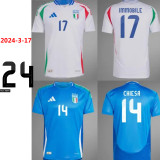24-25 Italy Away 1:1 Fans Soccer Jersey