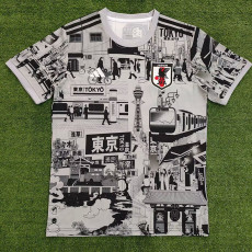 2024 Japan Grey Special Edition Fans Soccer Jersey 东京灰白
