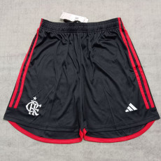 24-25 Flamengo Black Shorts Pants