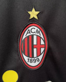 2006-2007 ACM Away Black Retro Soccer Jersey