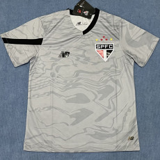 24-25 Sao Paulo Light Grey GoalKeeper Soccer Jersey