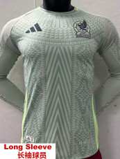 24-25 Mexico Away Long Sleeve Player Version Soccer Jersey (长袖球员)