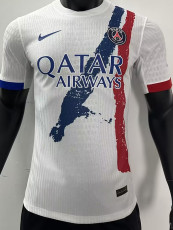 24-25 PSG White Special Edition Player Version Soccer Jersey