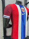 24-25 Norway Home Player Version Soccer Jersey