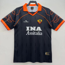 1999-2000 Roma Away Retro Soccer Jersey
