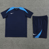 2024 NK Royal Blue Training Short Suit #ND05