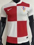 24-25 Croatia Home Player Version Soccer Jersey