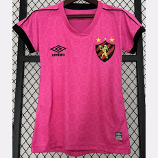 23-24 Recife Sports Pink Women Soccer Jersey (女)