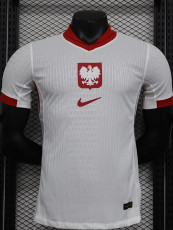 24-25 Poland Home Player Version Soccer Jersey
