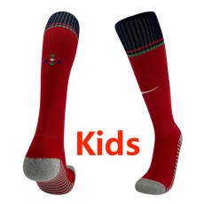 24-25 Portugal Home Red Kids Socks(儿童)