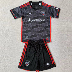 24-25 D.C.United Home Kids Soccer Jersey (带章)