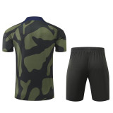 24-25 PSG Jordan Army Green Training Short Suit