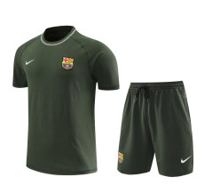 24-25 BAR Army Green Training Short Suit (100%Cotton)纯棉