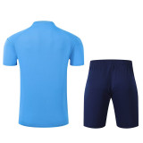 24-25 Man City Sky Blue Training Short Suit