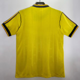 1986-1988 ARS Away Yellow Retrot Soccer Jersey