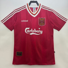 1995-1996 LIV Home Retro Soccer Jersey