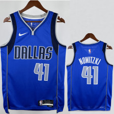 22-23 Dallas Mavericks NOWITZKI #41 Blue Home Top Quality Hot Pressing NBA Jersey