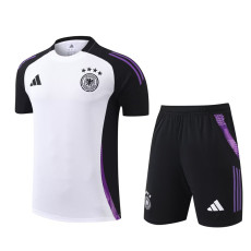 24-25 Germany White Black Training Short Suit