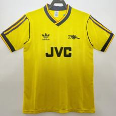 1986-1988 ARS Away Yellow Retrot Soccer Jersey