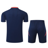 24-25 Man Utd Royal Blue Training Short Suit