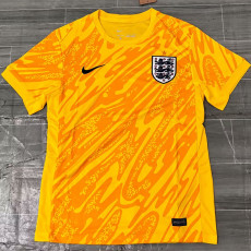 24-25 England Yellow GoalKeeper Soccer Jersey