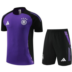 24-25 Germany Purple Black Training Short Suit