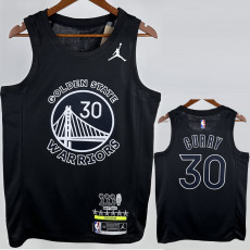 WARRIORS CURRY #30 Black Glory Edition Top Quality Hot Pressing NBA Jersey 荣耀版