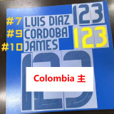 24-25 Colombia Home Women Soccer Jersey (女)