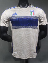 24-25 Italy White Joint Edition Player Version Soccer Jersey 范斯哲