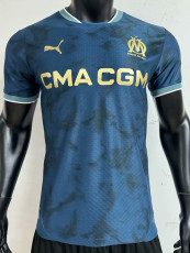 24-25 Marseille Away Concept Edition Player Version Soccer Jersey (金广告)