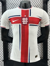 24-25 England White Red Special Edition Player Version Soccer Jersey 英格兰