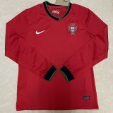 24-25 Portugal Home Long Sleeve Soccer Jersey (长袖)