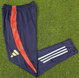 24-25 Spain Royal blue Training Long Pants (Have Pocket)