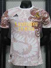 24-25 RMA Brown Special Edition Player Version Soccer Jersey #广告/龙爪