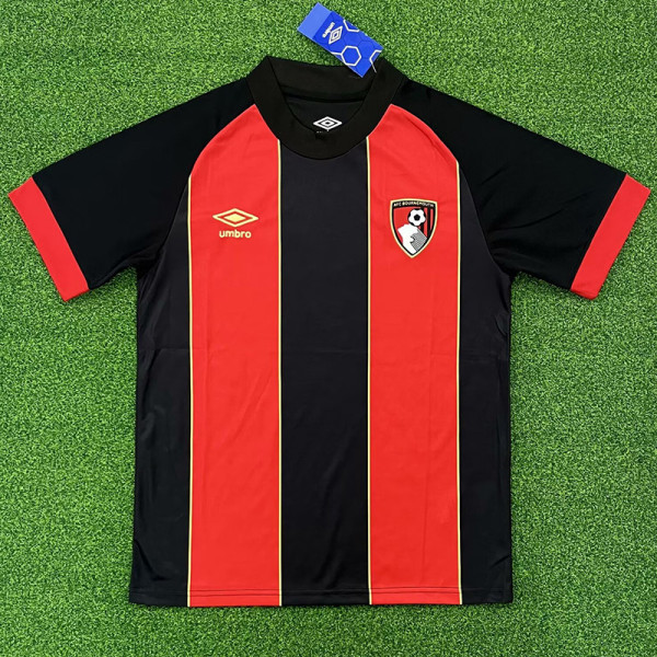 24-25 Bournemouth Home Fans Soccer Jersey