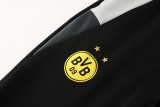 24-25 Dortmund Black Grey Jacket Tracksuit #02