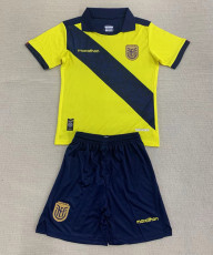 24-25 Ecuador Home Kids Soccer Jersey