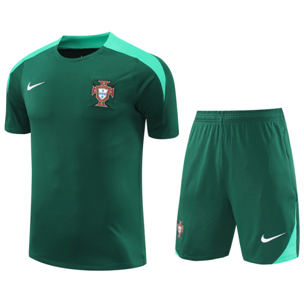24-25 Portugal Green Training Short Suit