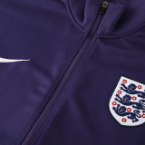 24-25 England Purple Jacket Tracksuit #01