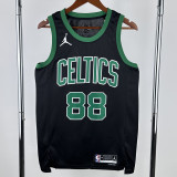 22-23 Celtics QUETA #88 Black Top Quality Hot Pressing NBA Jersey (Trapeze Edition) 飞人版
