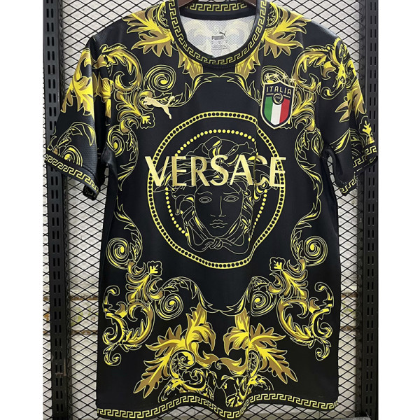 24-25 Italy Black Gold Special Edition Training Shirts #黑金