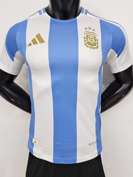 2024 Argentina Home Player Version Soccer Jersey #CA