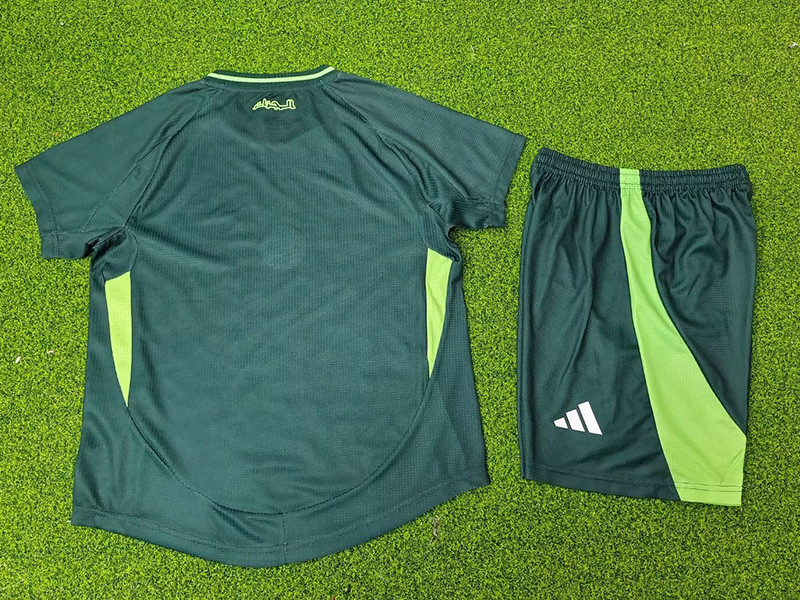 US 16.50 2425 Algeria Away Kids Player Version Soccer Jersey (球员童装