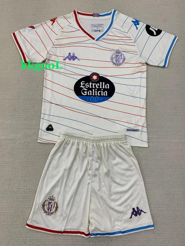 US 14.50 2425 Valladolid Third Kids Soccer Jersey