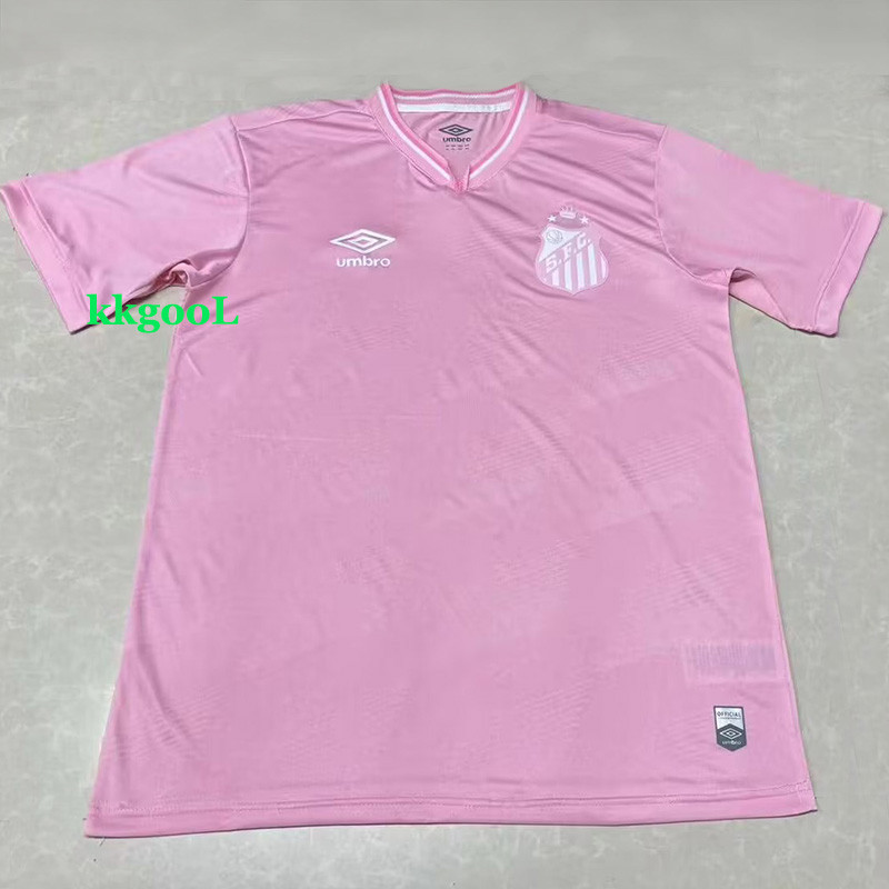 US 14.50 2425 Santos FC Pink Special Edition Fans Soccer Jersey