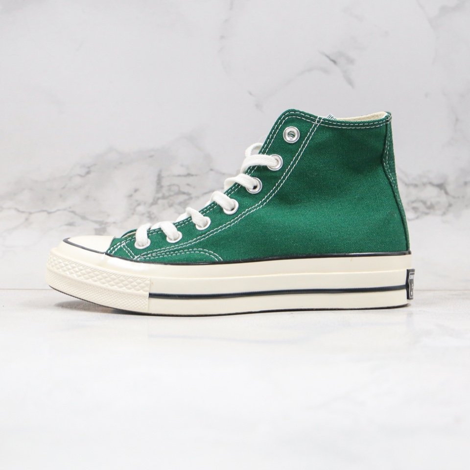 converse green canvas shoes