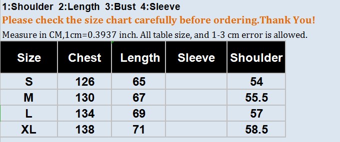 tommy hilfiger jacket size chart