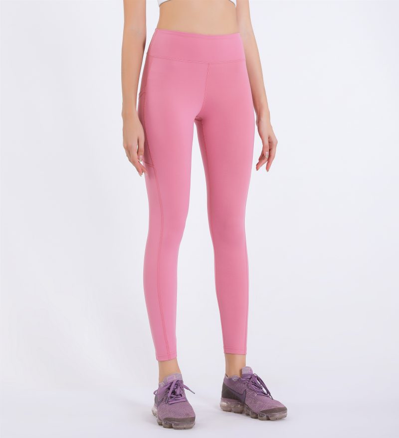 pink tight pants